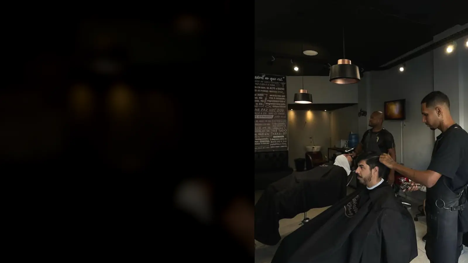 Atendimento na Espaço Muniz Barbearia em Xerém